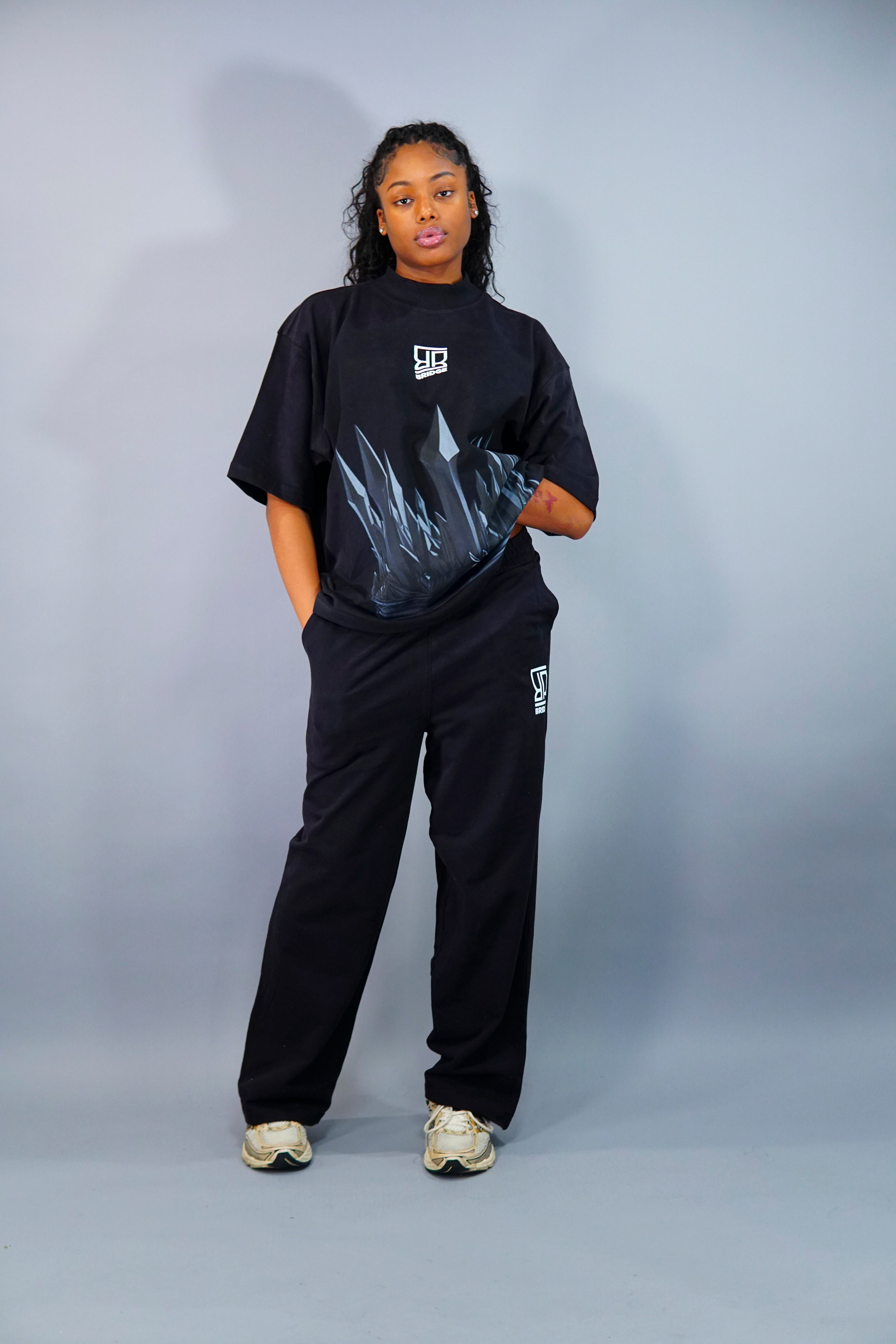 Women Crown Oversized Tracksuit