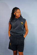 Women Middle Finger Shorts Suit