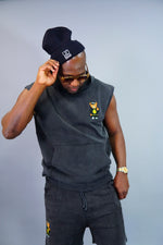 Middle Finger Shorts Suit