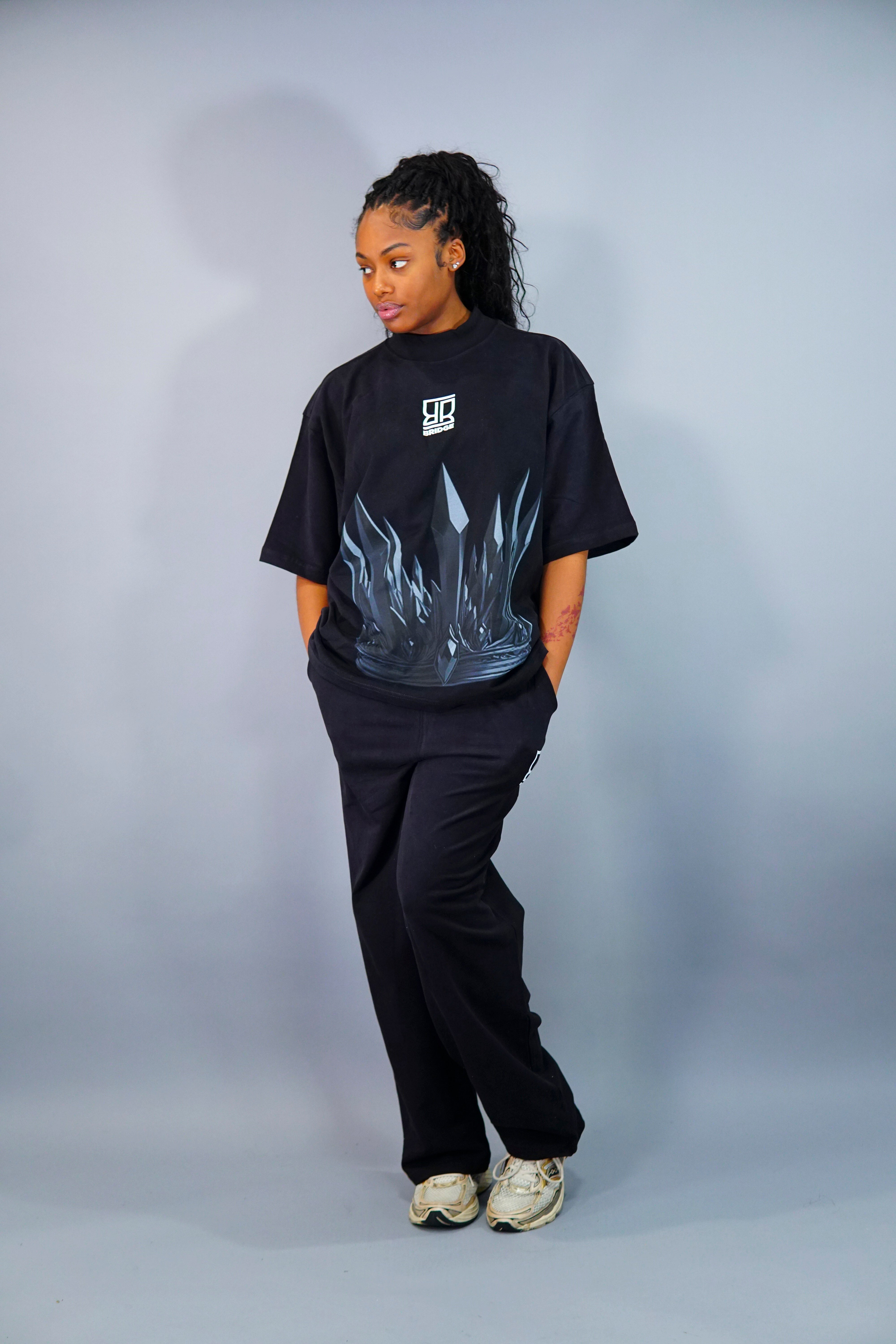 Women Crown Oversized Tracksuit