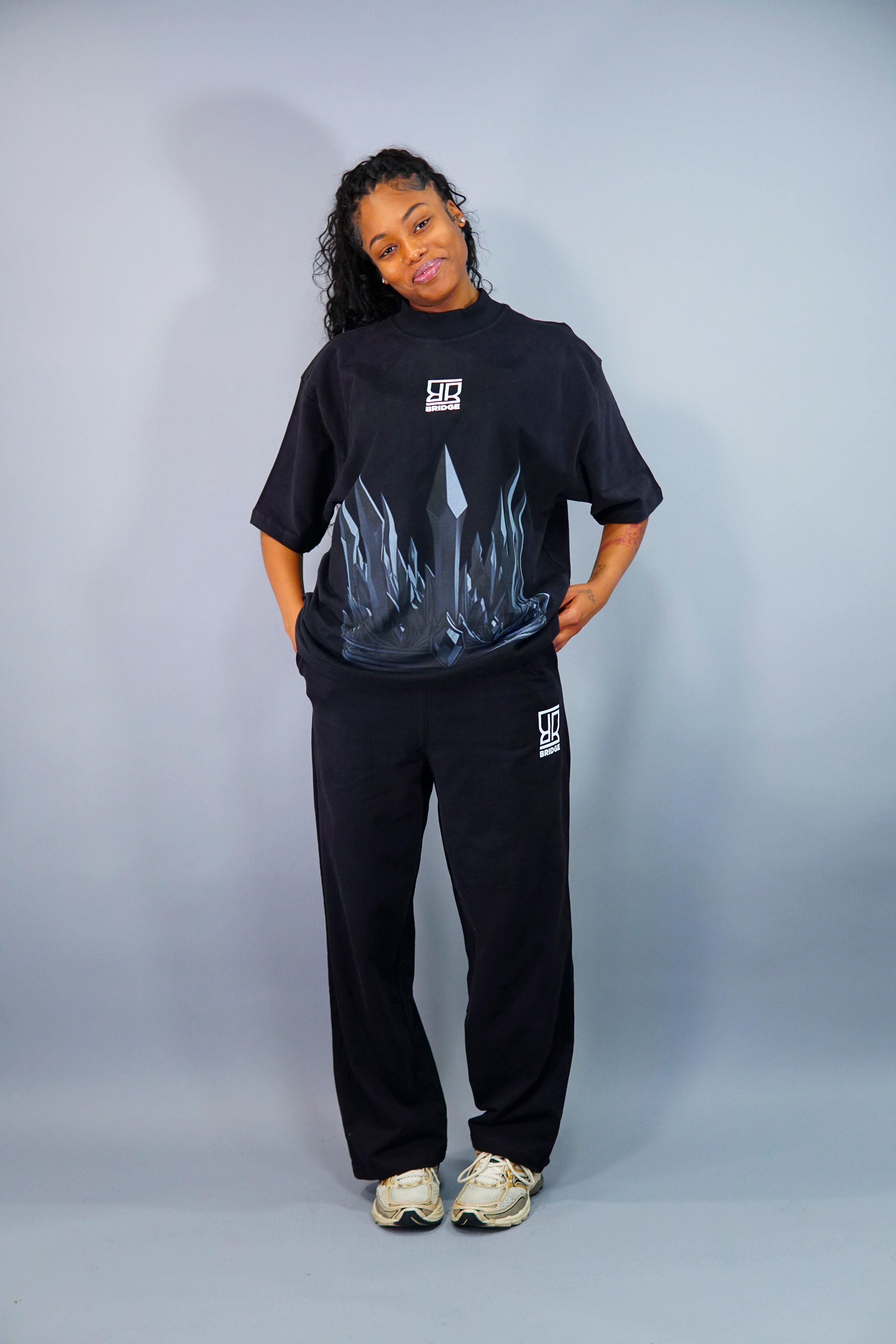 Women Crown Oversized Tracksuit
