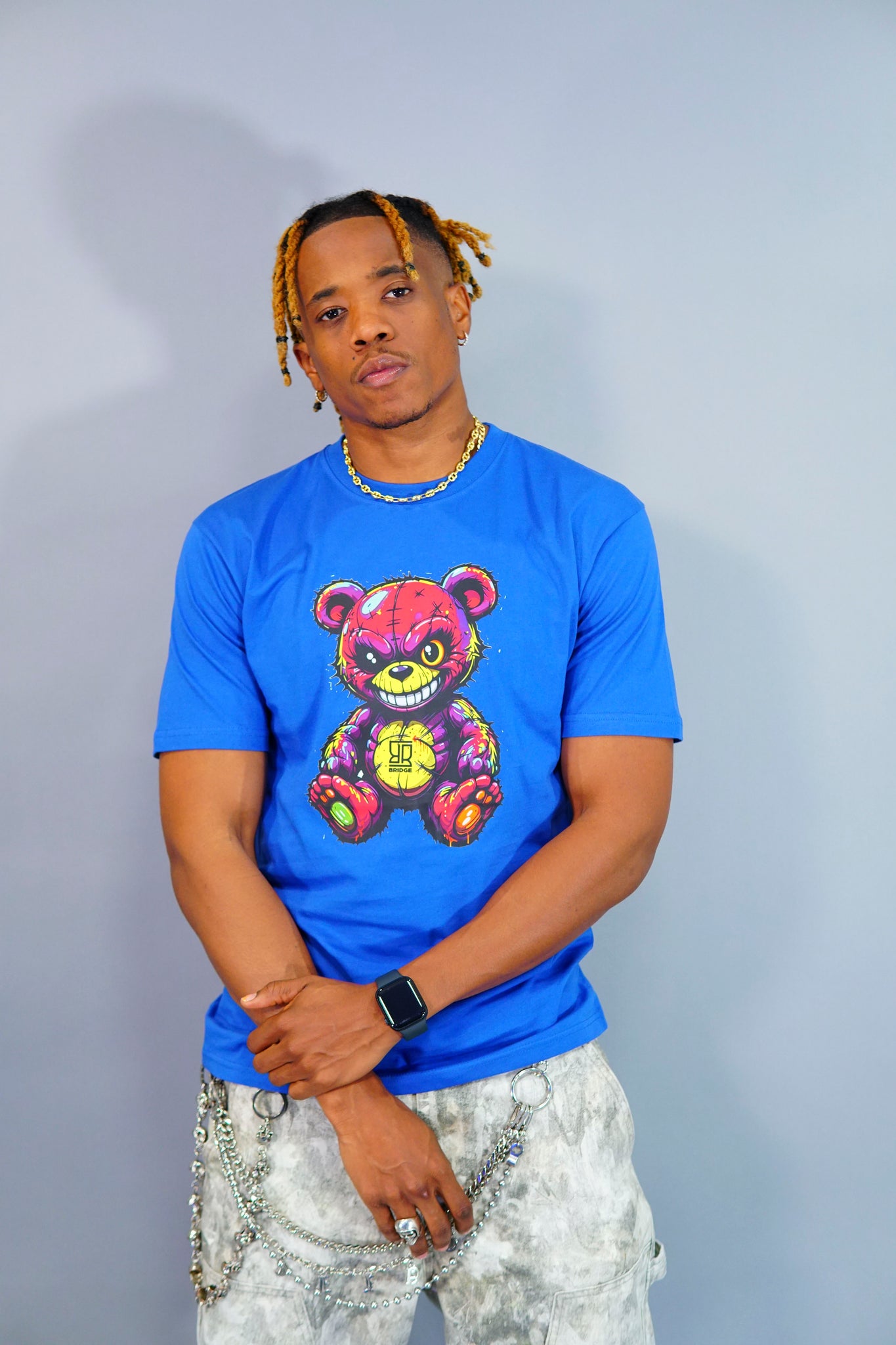 Men Angry Bear Tees