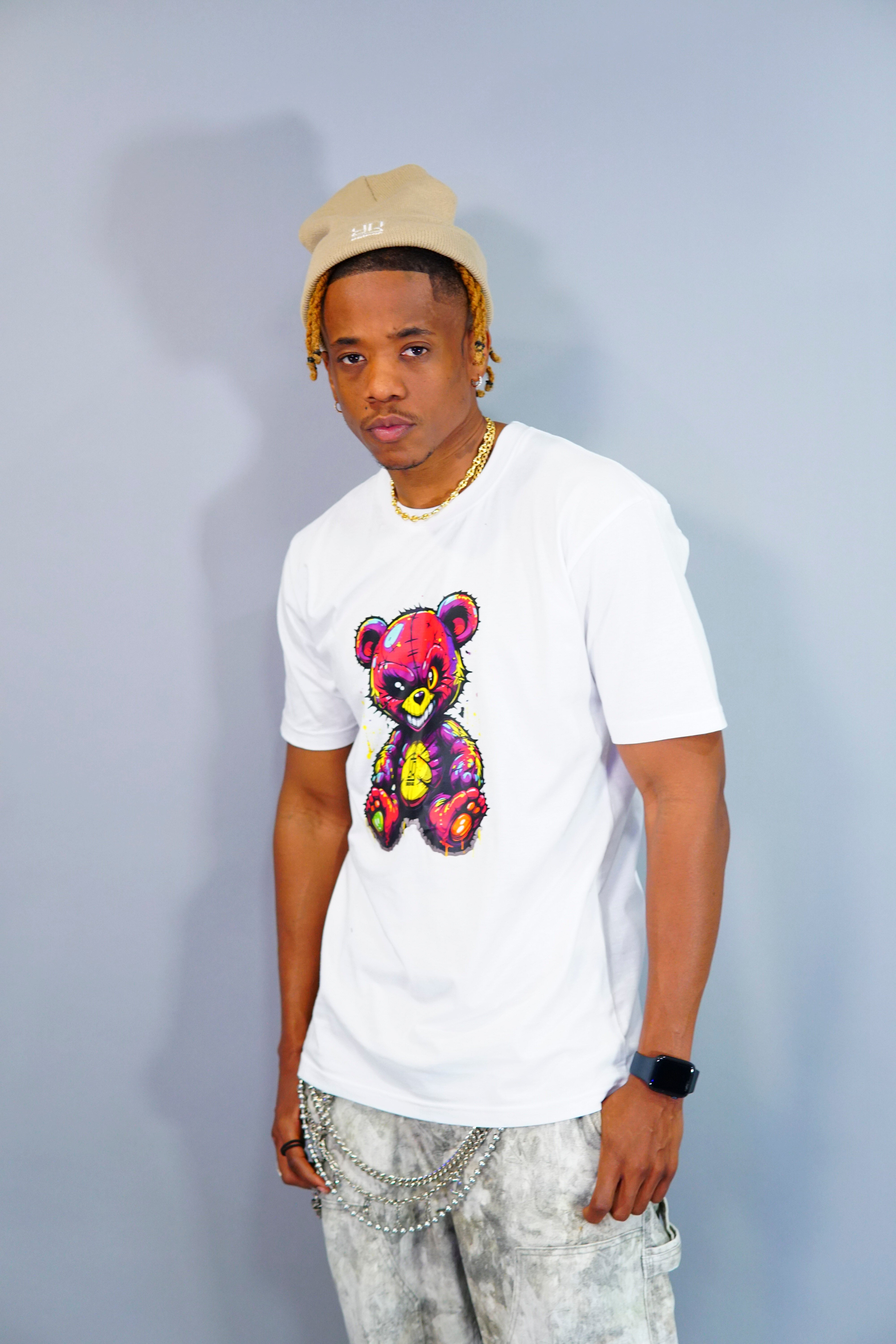 Men Angry Bear Tees