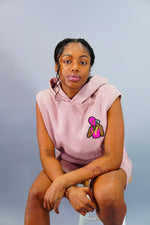 Women Pink Robber Shorts Suit