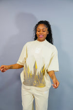 Women Crown Oversized Top