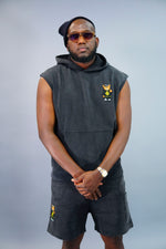 Middle Finger Shorts Suit