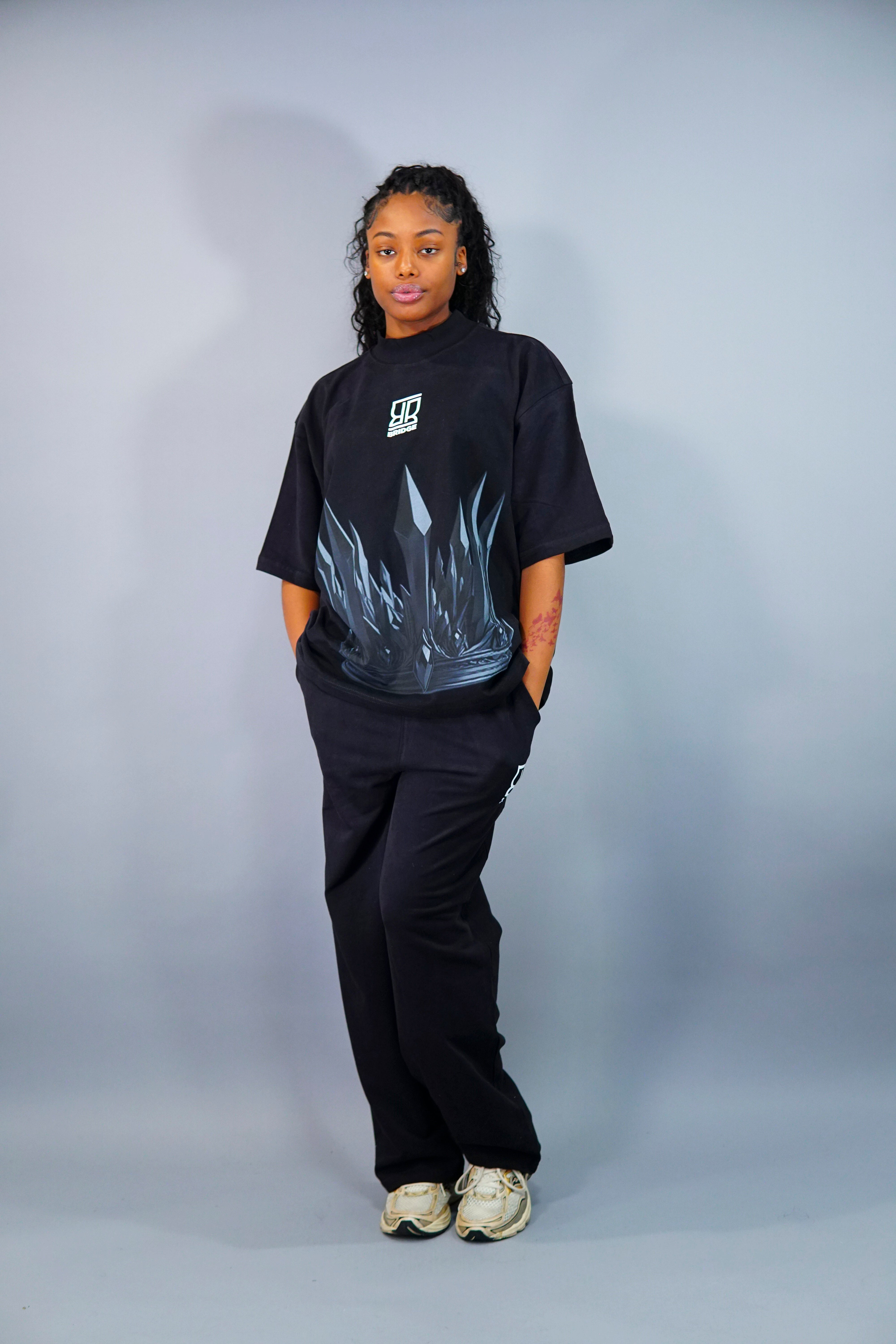 Women Crown Oversized Tracksuit