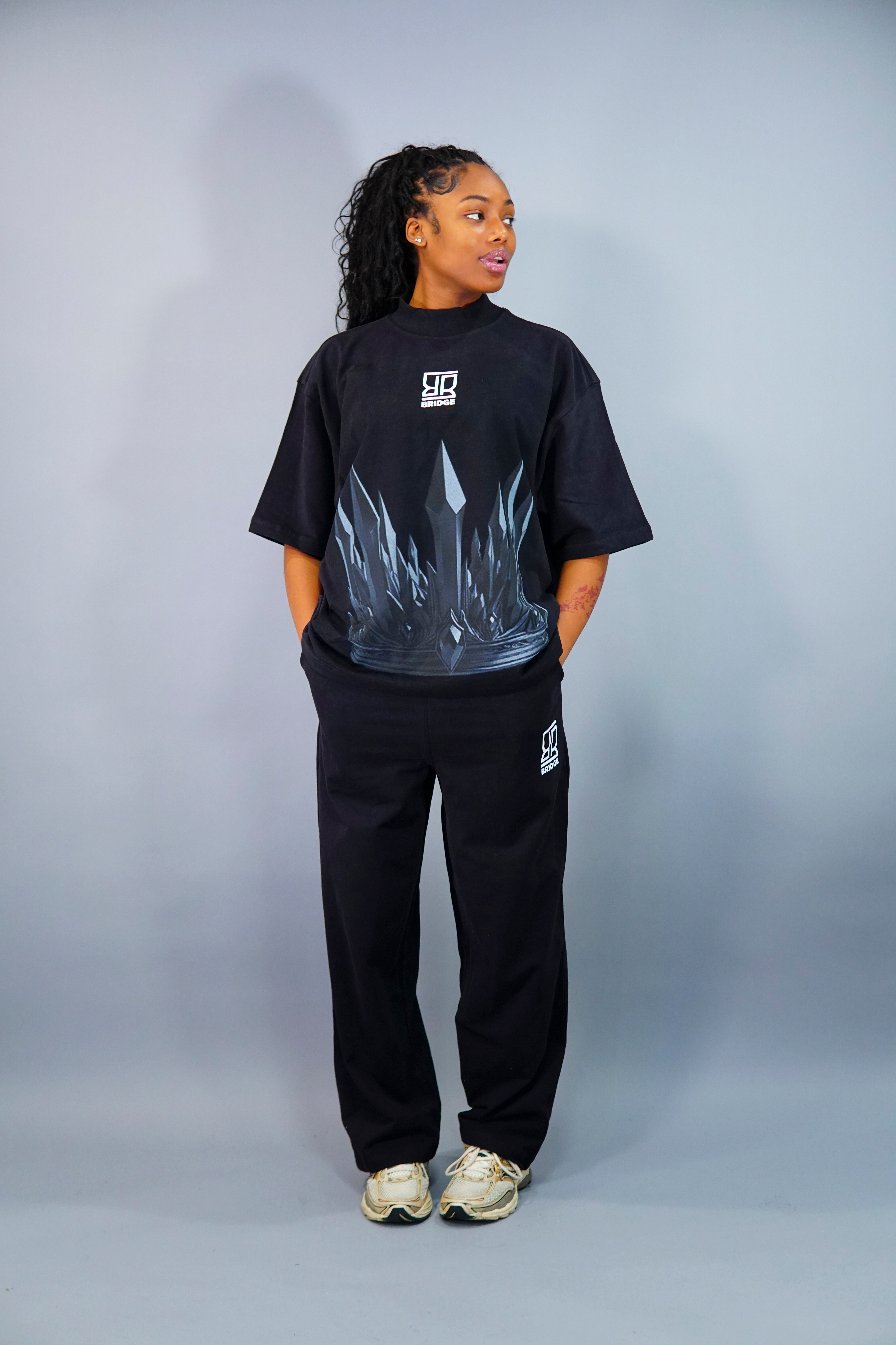 Women Crown Oversized Tracksuit