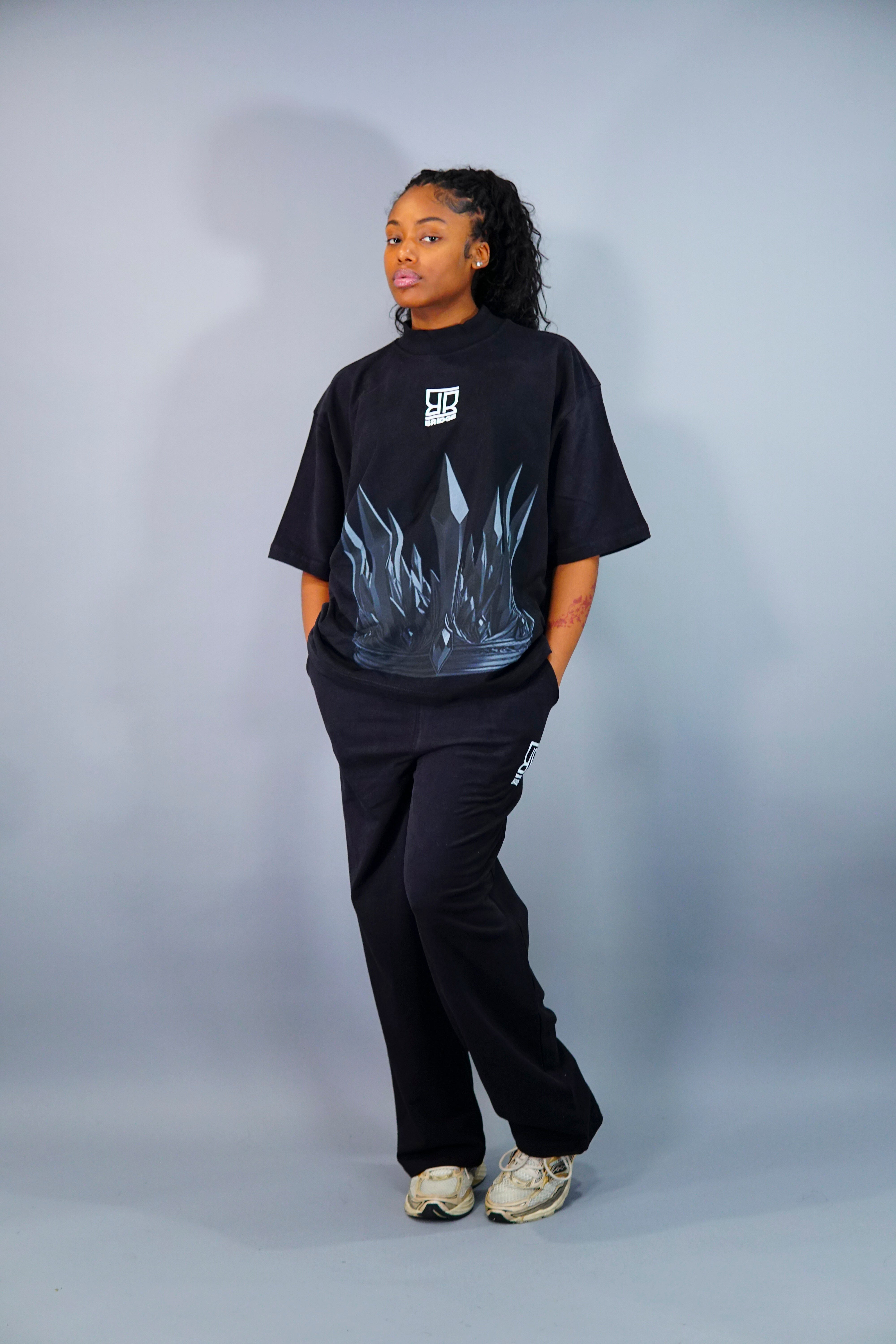 Women Crown Oversized Tracksuit