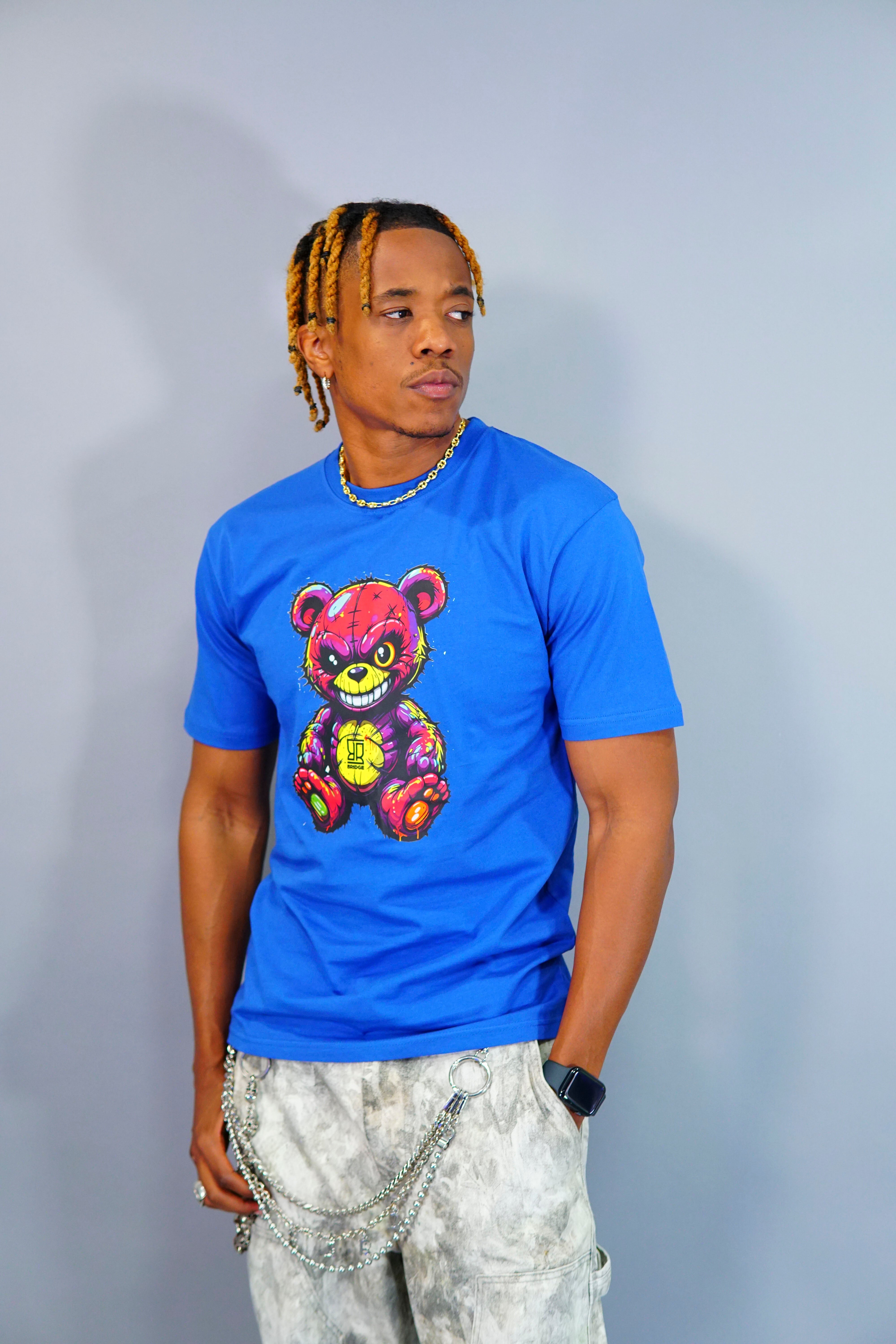 Men Angry Bear Tees