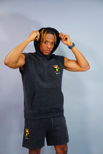 Middle Finger Shorts Suit