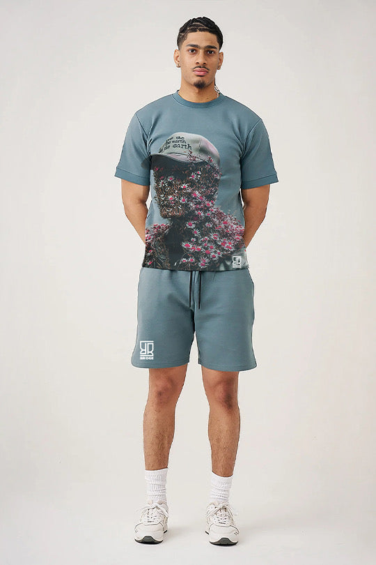 Flower Man Shorts Suit | 3 Colors
