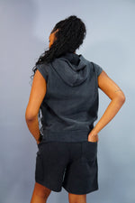 Women Middle Finger Shorts Suit