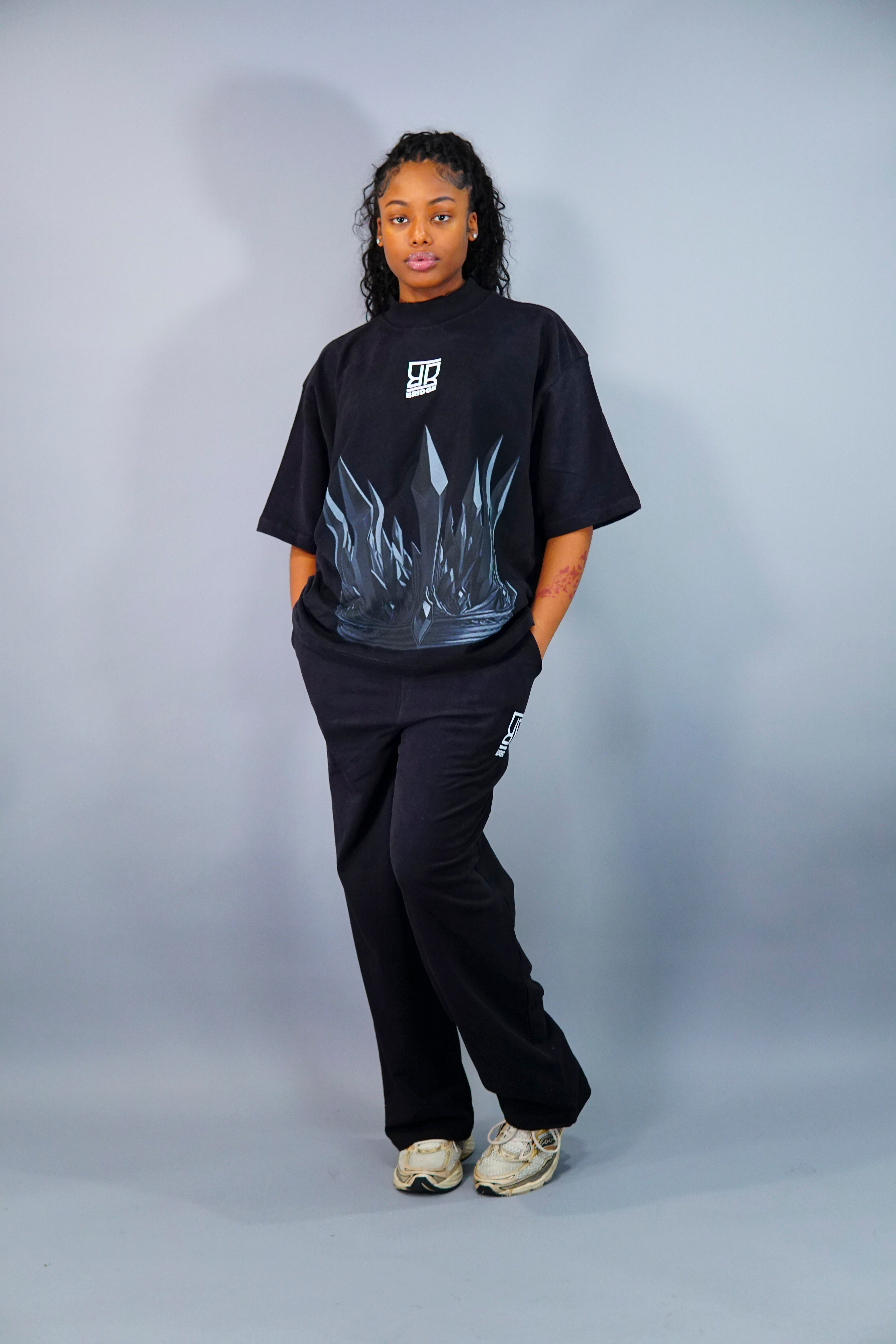 Women Crown Oversized Tracksuit