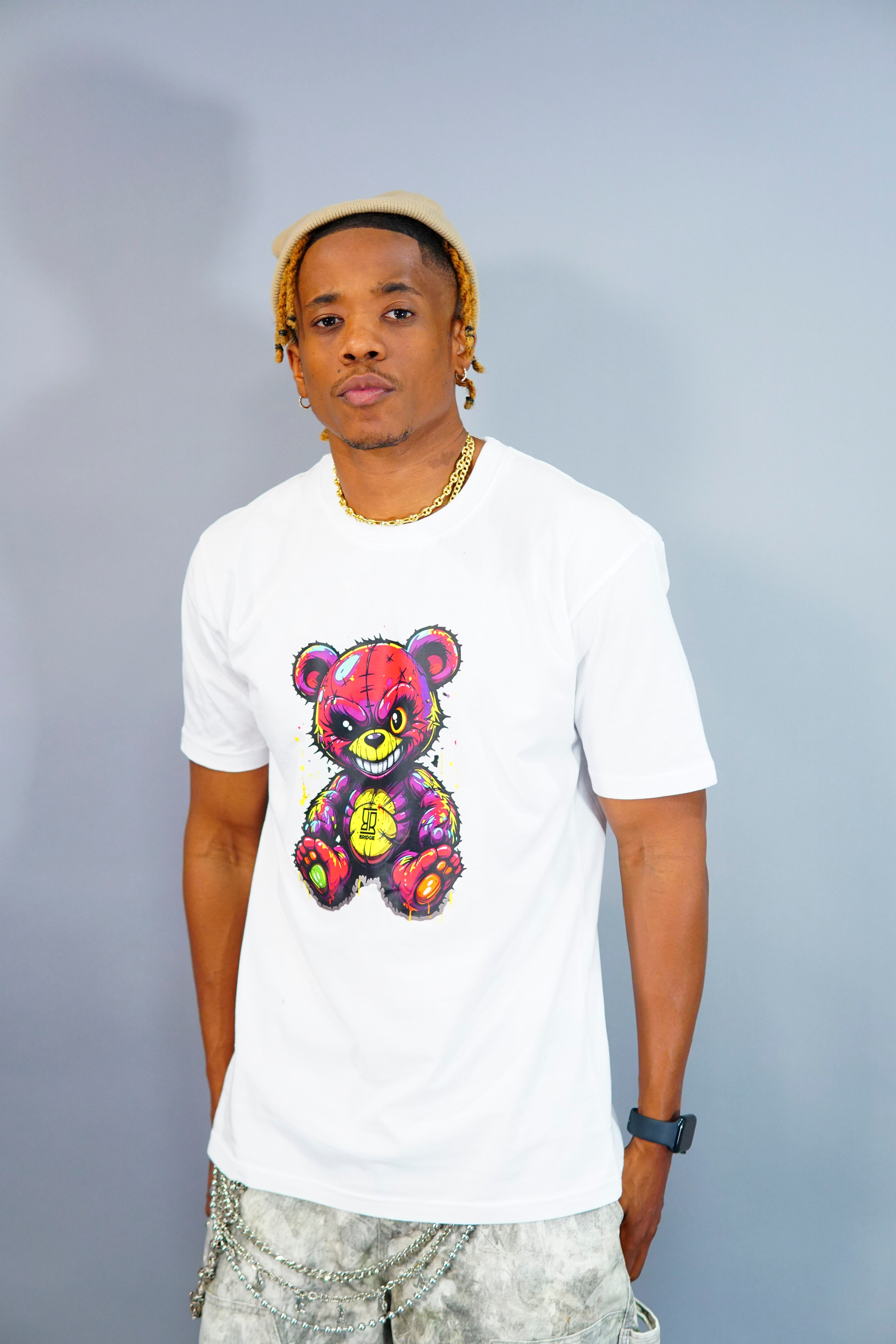 Men Angry Bear Tees