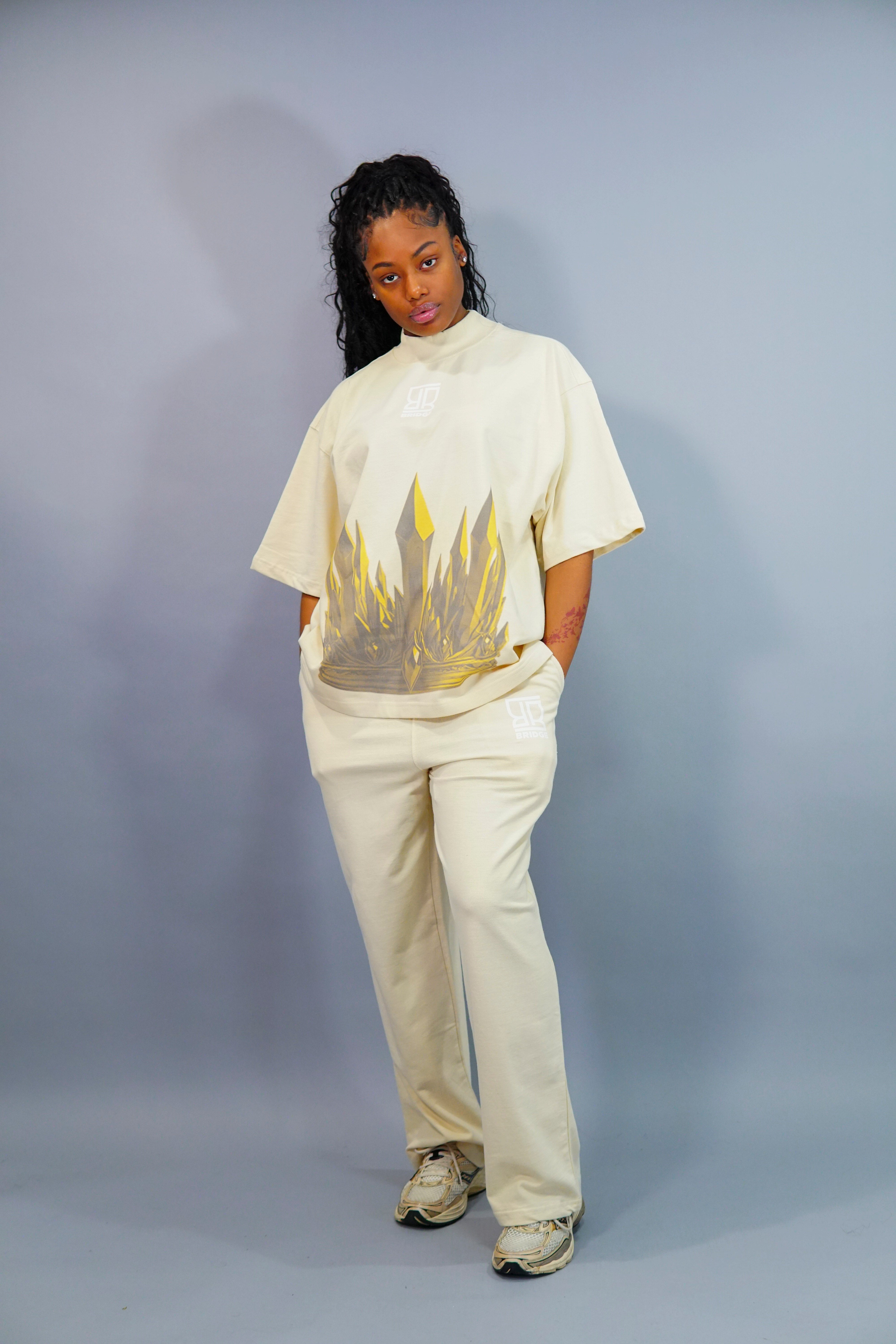 Women Crown Oversized Tracksuit