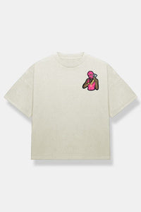 Pink Robber Tees | Tan - THE BRIDGE OFFICIAL