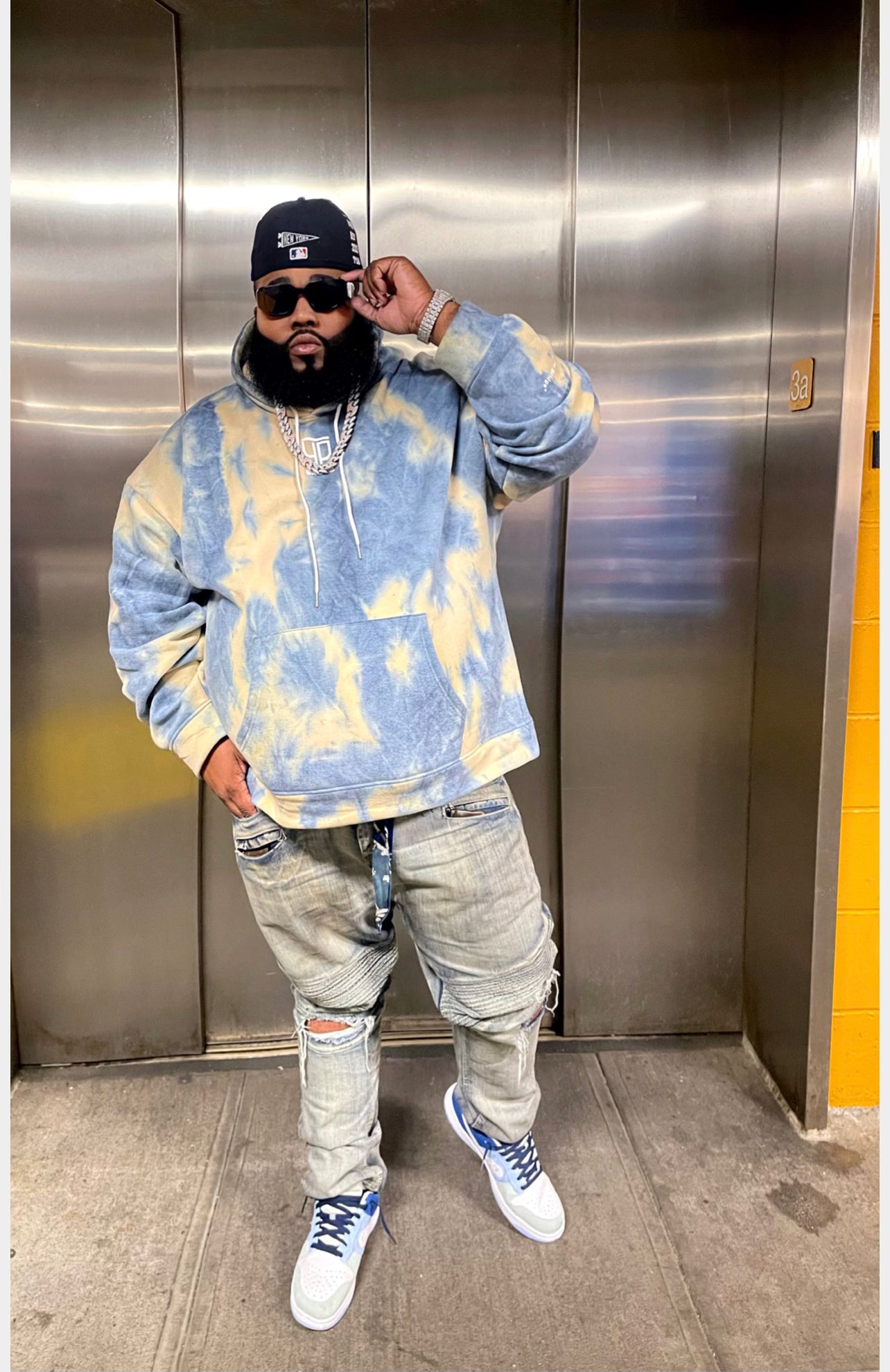Plus Size Tie Dye Hoodies