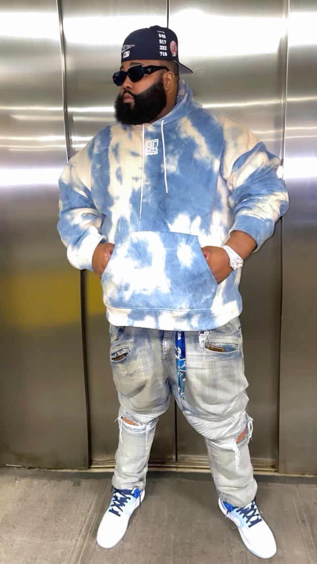 Lebron tie top dye hoodie