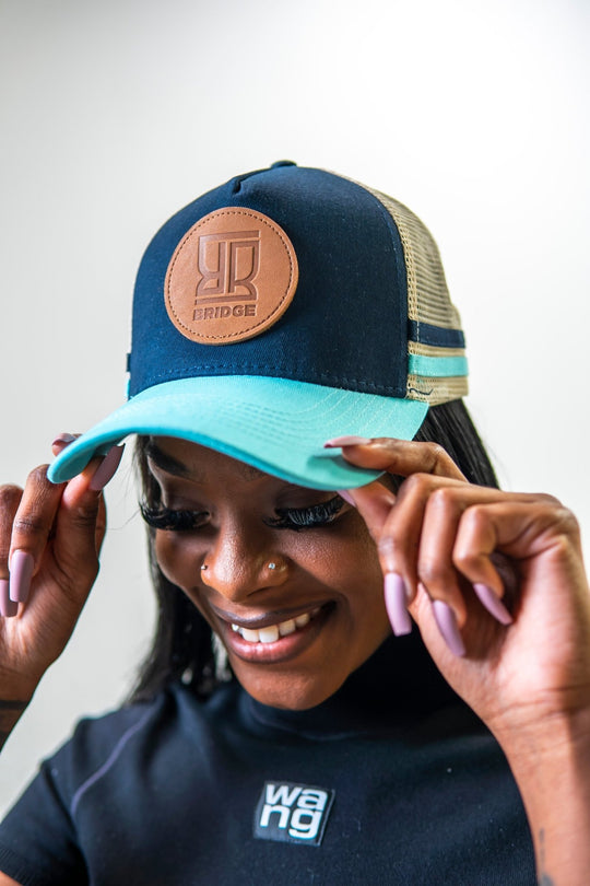 Leather Patch Hats Women