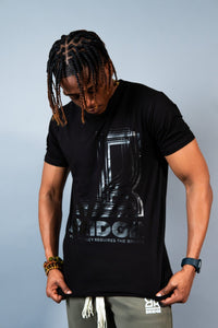Men Invisible Print T-Shirts - THE BRIDGE OFFICIAL