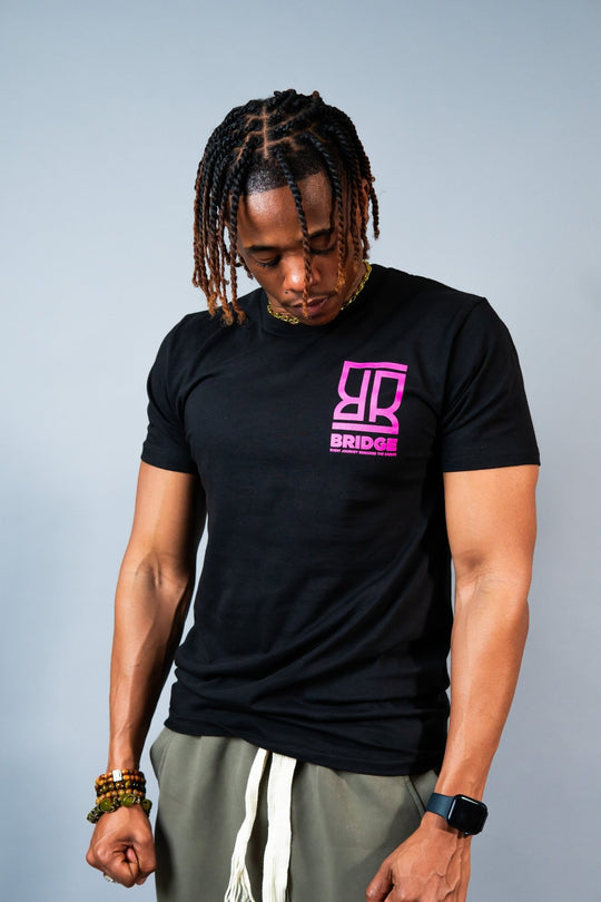 Men Pink Logo T-Shirts