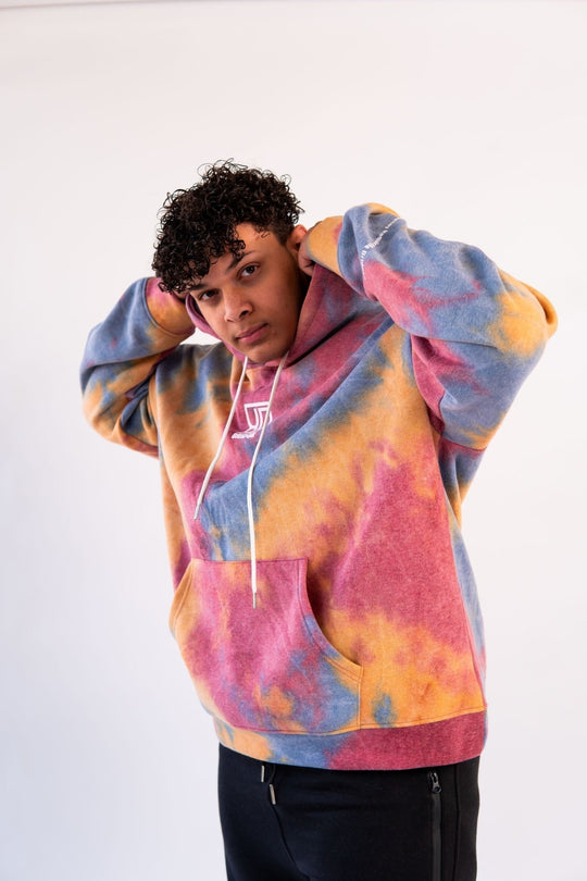 Plus Size Tie Dye Hoodies