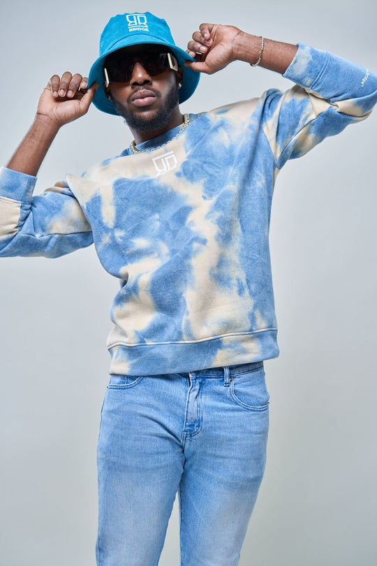 Men Tie Dye Sweaters