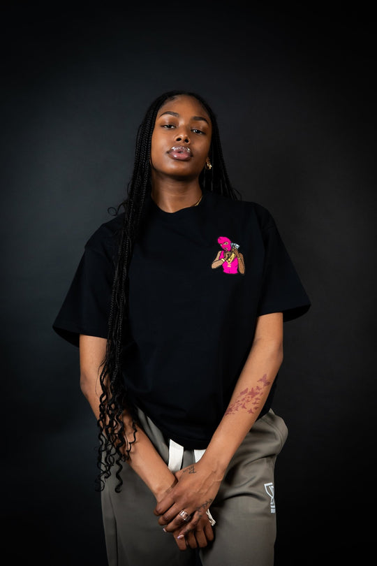 Women Pink Robber Tees