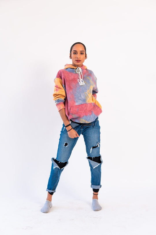 Women Tie-Dye Hoodies